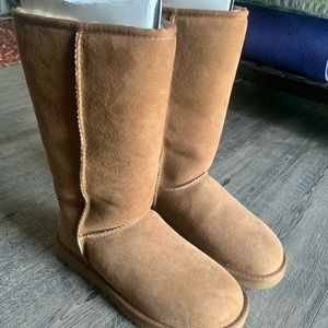 Women Classic Tall UGG Boots Chestnut